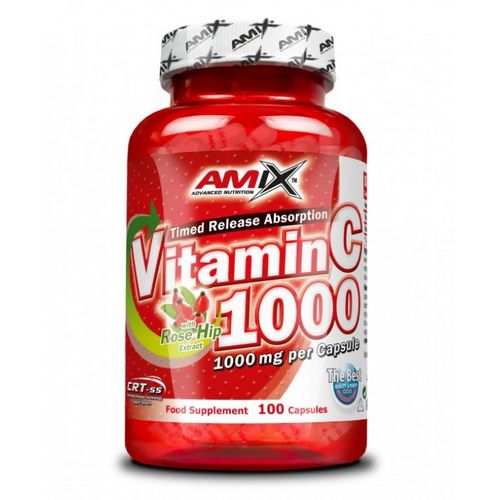 AMIX Vitamin C 1000 mg 100 caps slika 1