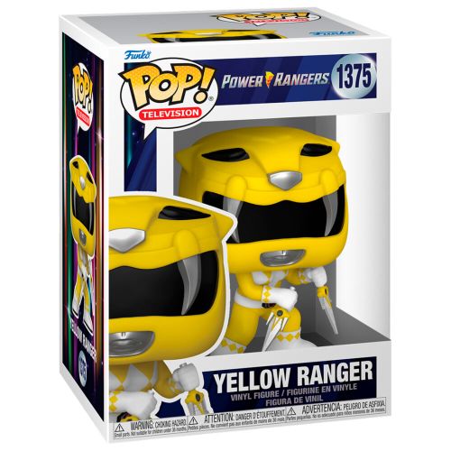 Funko POP figura Power Rangers 30. obljetnica Žuti Ranger slika 1