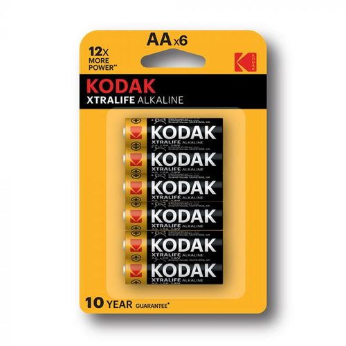 KODAK Alkalne baterije EXTRALIFE AA/6+6 kom slika 1