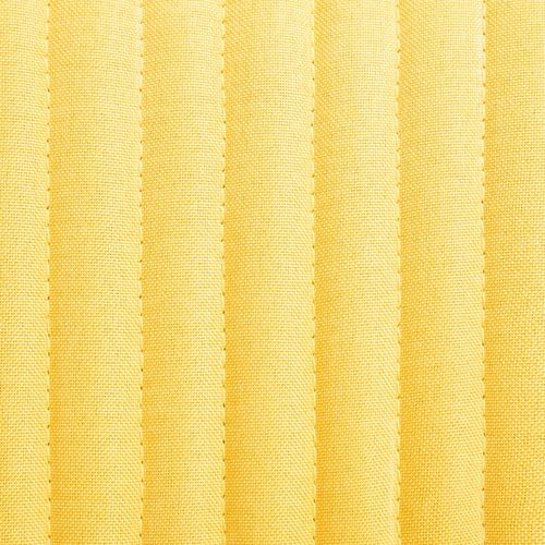 Blagovaonske stolice od tkanine 6 kom žute slika 17