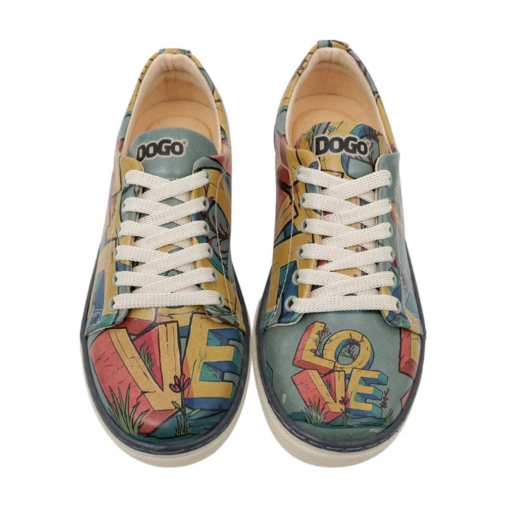 DOGO Ženske patike Sneakers Love - Tirkizne slika 2