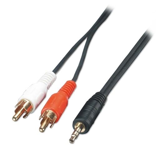 Audio kabl (3.5mm stereo jack na 2 RCA jack) 1,5m slika 1