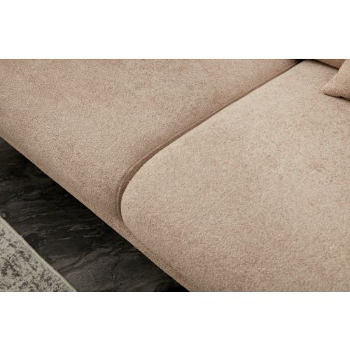 Atelier Del Sofa Kutna garnitura na razvlačenje, Bež Zlato, Simena Right - Beige slika 7