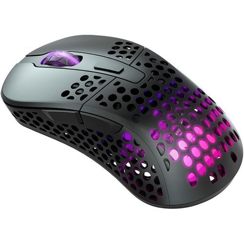 XTRFY M4W RGB, Ultra-light Wireless Gaming Mouse, Pixart 3389, Modular shell, Black slika 2