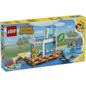 LEGO ANIMAL CROSSING 77051 Poletite z Dodo Airlines