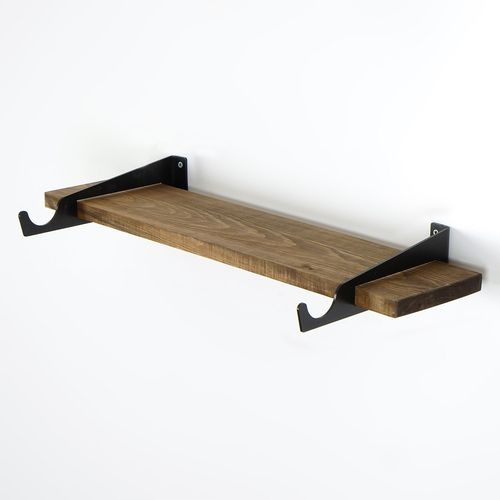 LAM016 Walnut Decorative Wooden Wall Shelf slika 6