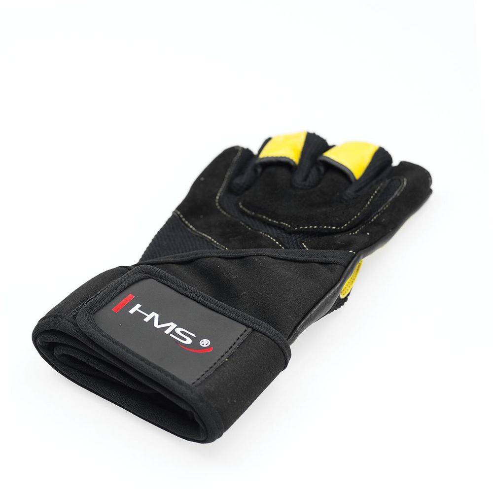 Rst01 veličina s muške fitness rukavice hms (crno-žute) slika 6