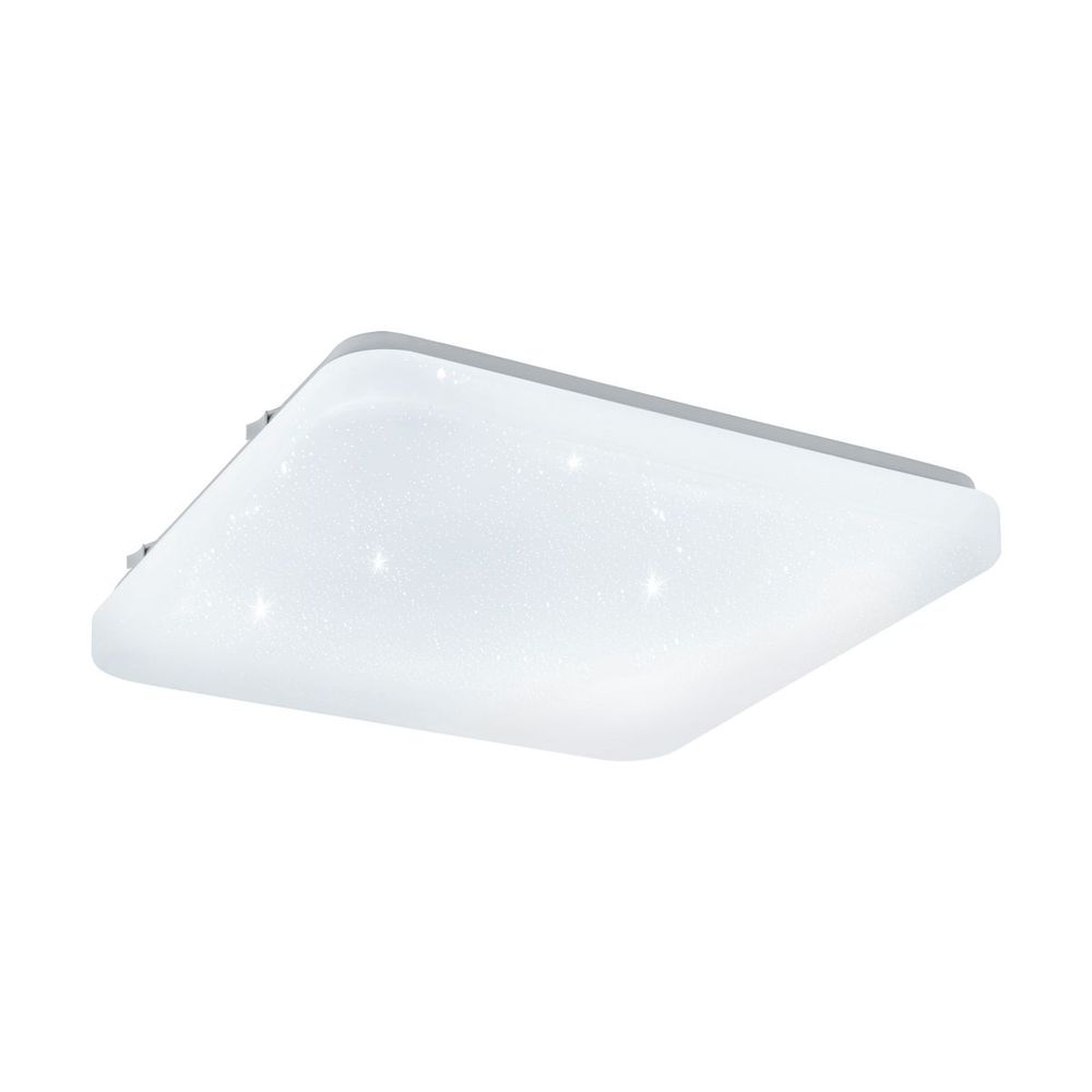 Eglo Frania-s plafonjera/1, led, 11,5w, 280x280, bijela/kristal ekt  slika 3