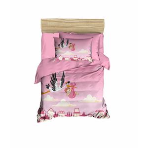 Set posteljine za bebe PH120 Powder u bijeloj i rozoj boji