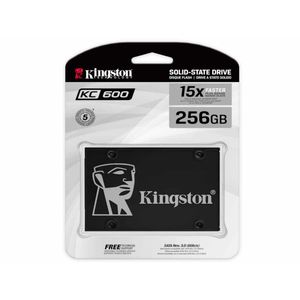 Kingston KC600 SSD 256GB/2.5"/SATA 3/crna