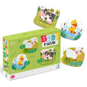 Dodo Puzzle 3U1 Životinje Na Farmi