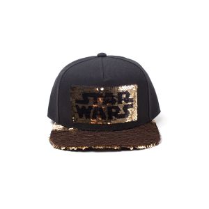 DIFUZED STAR WARS - LOGO SEQUINS SNAPBACK