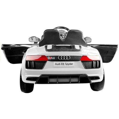 Licencirani auto na akumulator Audi R8 Spyder - bijeli slika 3