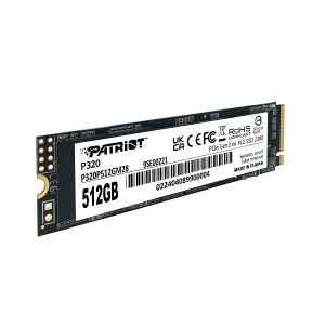 Patriot SSD P320 R3000/W2200, 512GB, M.2 NVMe P320P512GM28