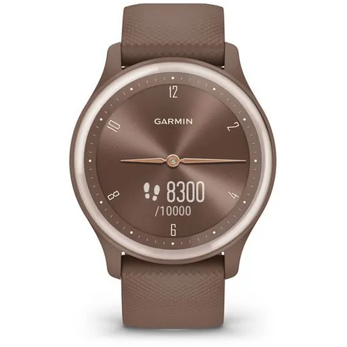 Garmin vivomove Sport Cocoa Peach Gold slika 4