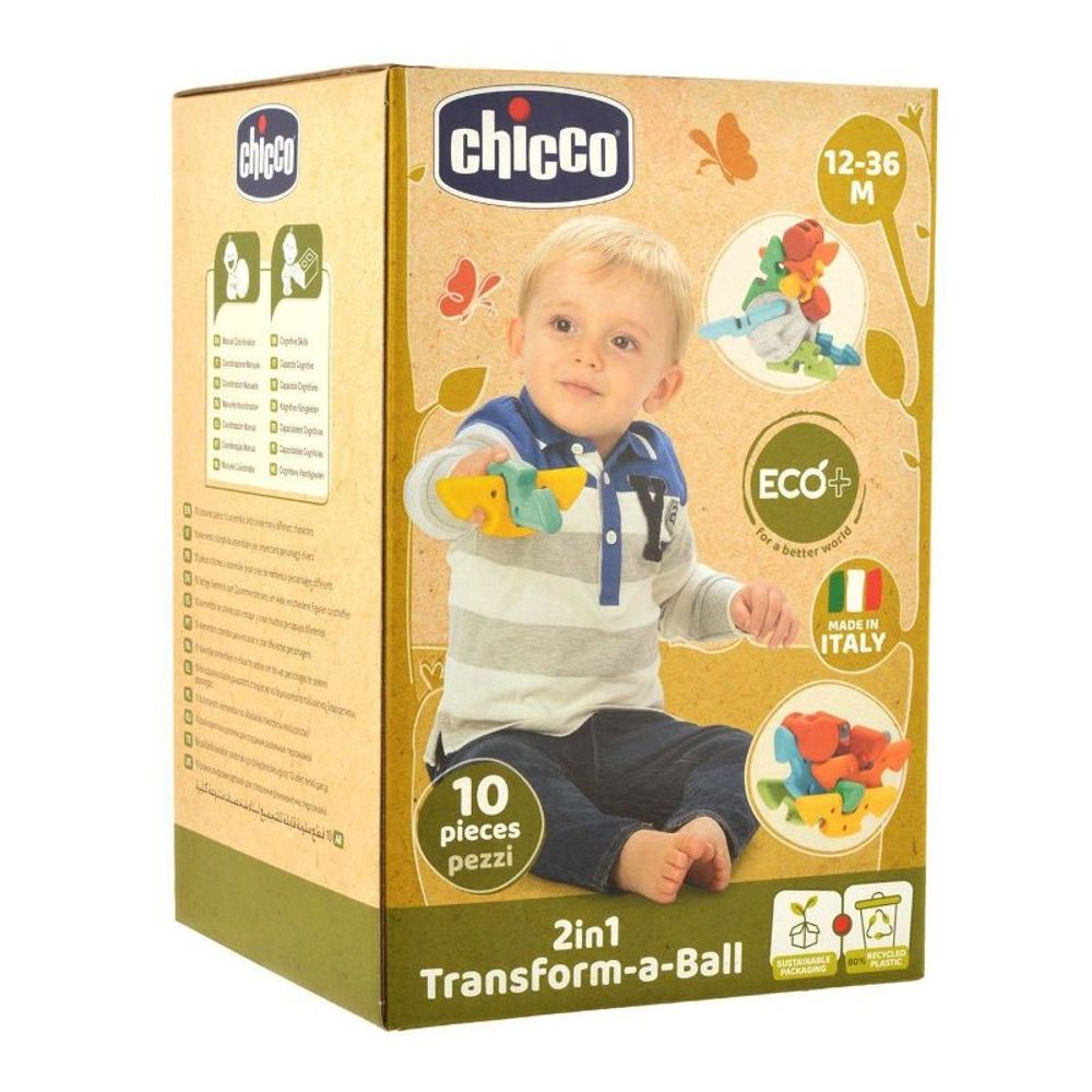 Chicco ECO+ Didaktička igračka 2U1 Transform a Ball  slika 1
