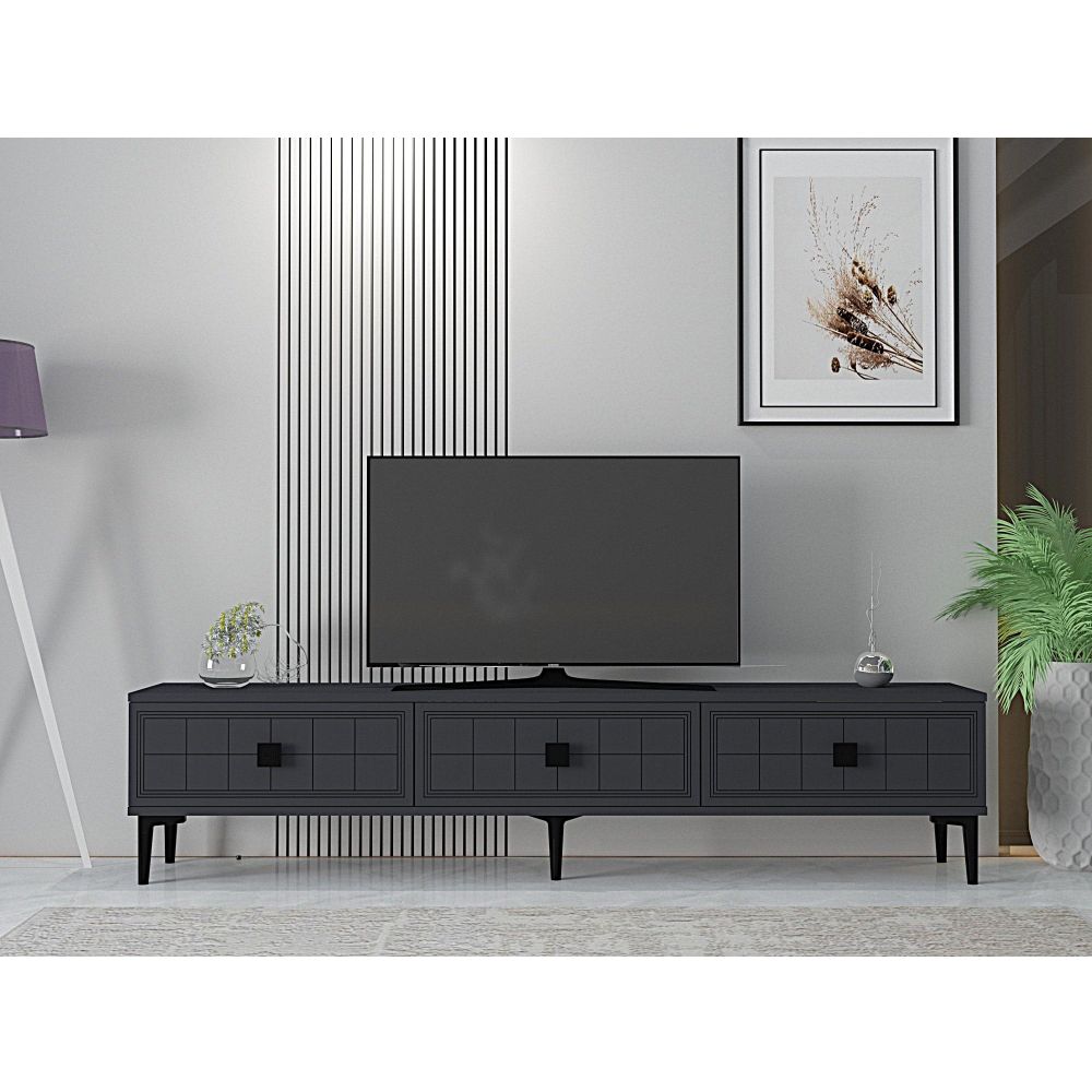 TV stalak Yuka 180 u antracit boji slika 1