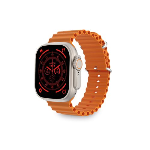 KSIX, smartwatch Urban Plus, 2.05" zaslon, 5 dana aut., vodootporan, narančasti slika 2