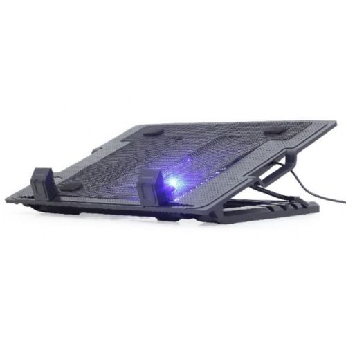 NBS-1F17T-01 Gembird hladnjak za laptop, 17inc 150mm Fan, USB, 370x265mm, Ergo Stand A slika 1