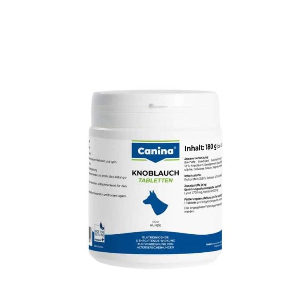 Canina Češnjak tablete 180 g slika 1