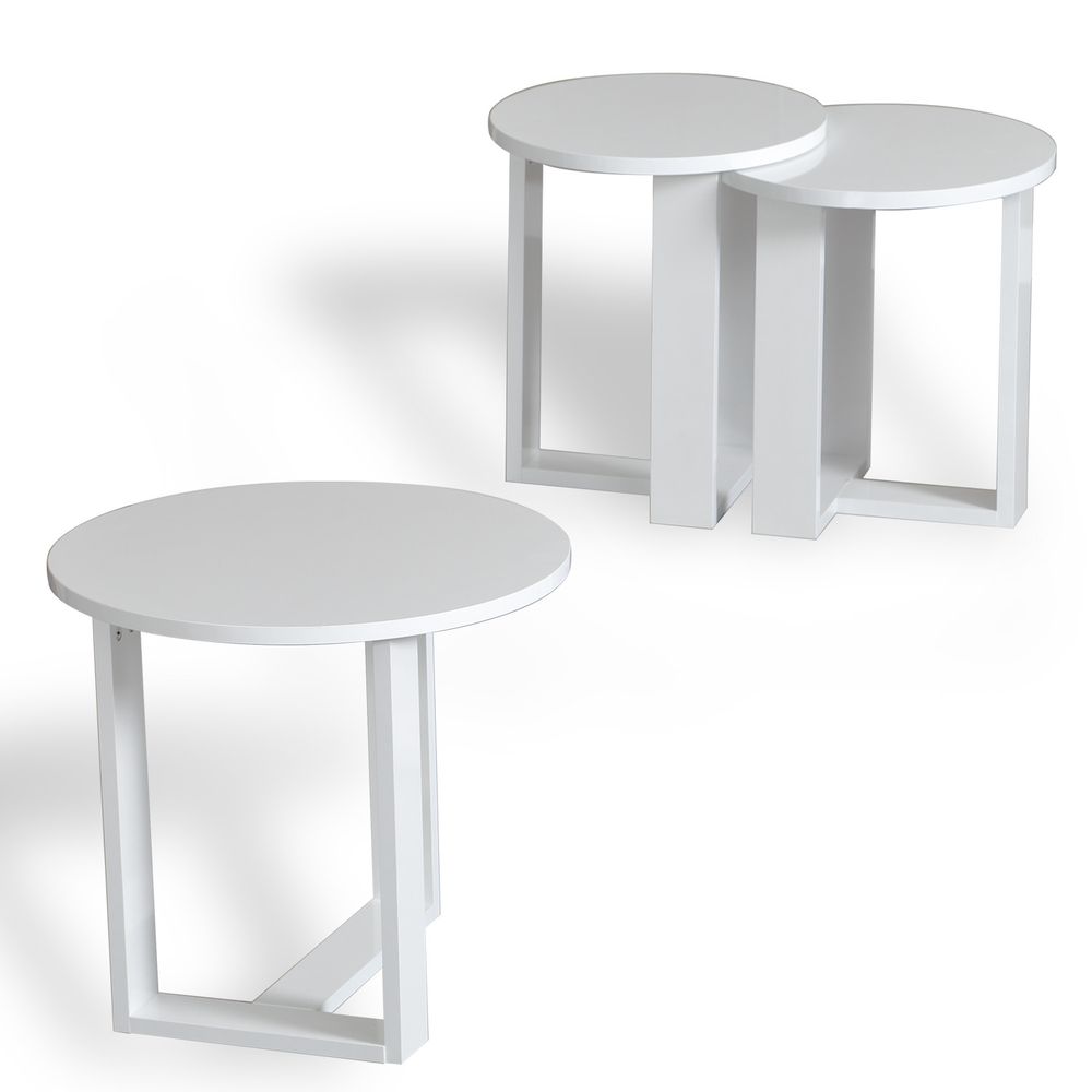 Nesting Table Mira - Bijela (3 komada) slika 4