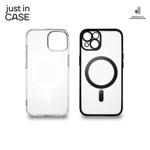 2u1 Extra case MAG MIX paket CRNI za iPhone 14 slika 1