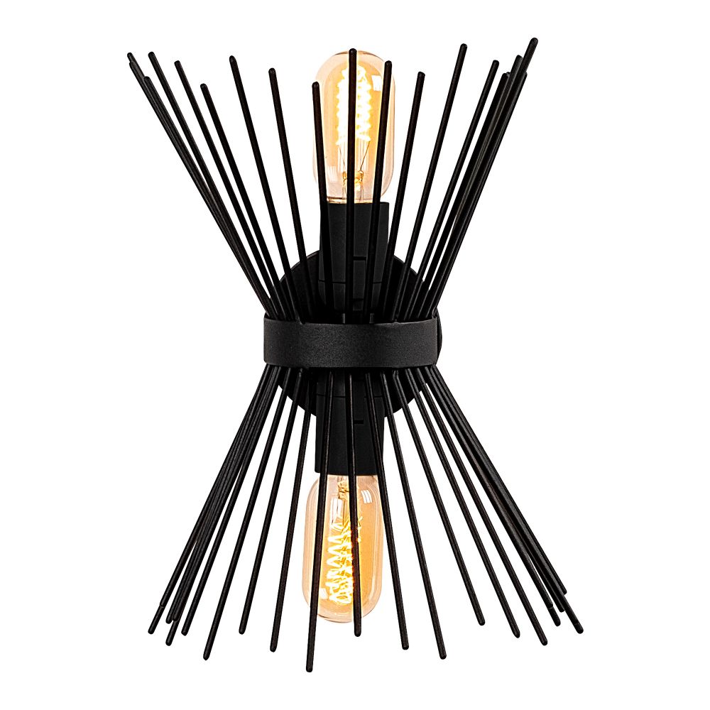 Zidna lampa Kirpi - 3091 Crna slika 8