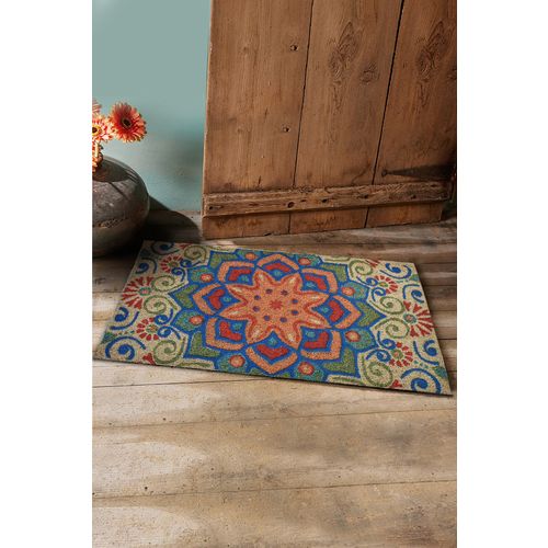 Aura  Multicolor Pvc Doormat slika 1