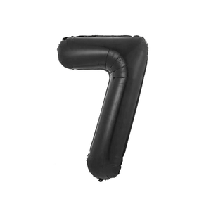 CH-B8C7 Folijski balon Matt Crni 85 cm