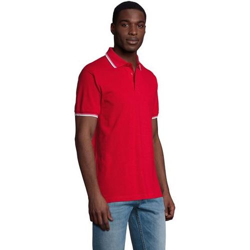 PRACTICE muška polo majica sa kratkim rukavima - Crvena, XL  slika 3