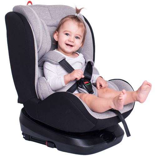 LORELLI NEBULA Autosjedalica  360° Isofix Grey Crowns 0-12 godina/0-36 kg (0+/1/2/3) slika 6