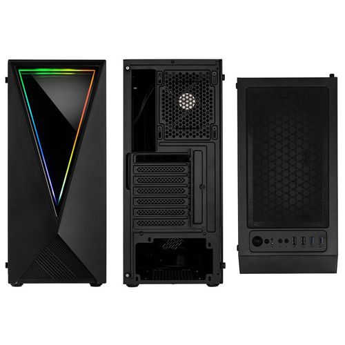 KOLINK VOID ATX RGB osvijetljeno kućište, crno slika 4