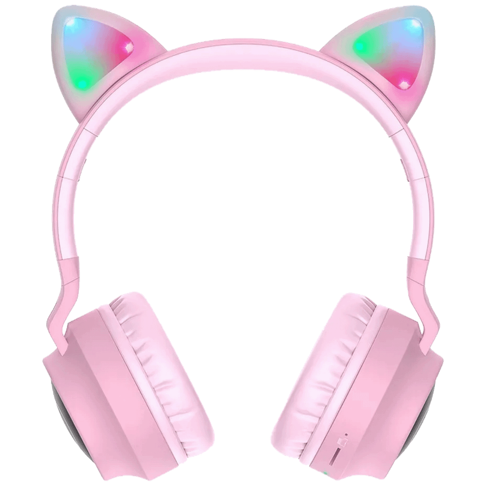 hoco. Slušalice bežične, Bluetooth - W27 Cat Ear Pink slika 2