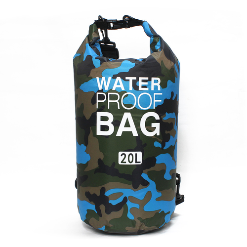Vodootporna suva torba EL1 20L army plava slika 1