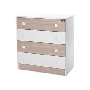 LORELLI DRESSER NEW Dječja Komoda White/Amber New  