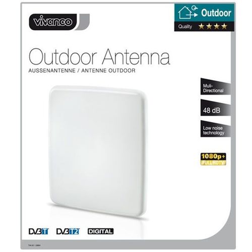 Antena VIVANCO 29954, vanjska, 48 dB max, 8.5m kabel slika 1