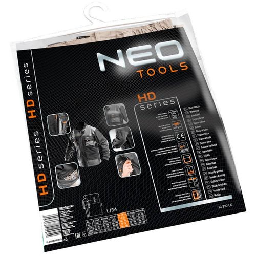 NEO TOOLS Bluza radna siva- XXL/58 slika 2