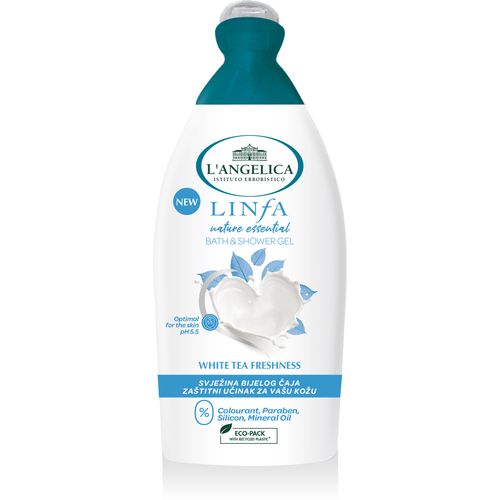 L'Angelica gel za tuširanje Linfa Nature Essential White tea freshness, 500 ml  slika 1