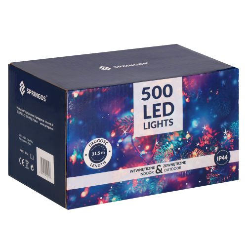 Springos božićne lampice, 500 LED, 31,5 m, toplo bijela slika 4