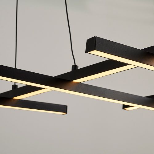 L1246 - Black Black Chandelier slika 1