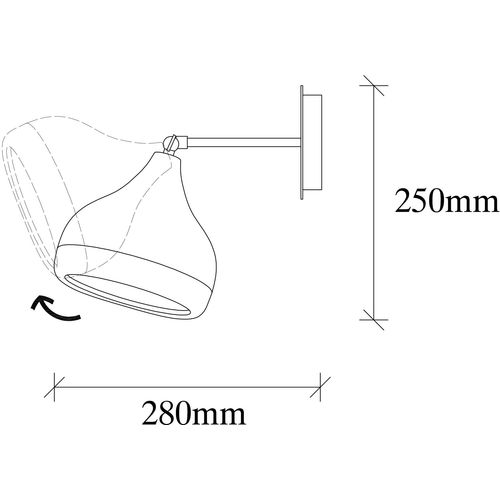 Opviq Zidna lampa, 892OPV1302 slika 3