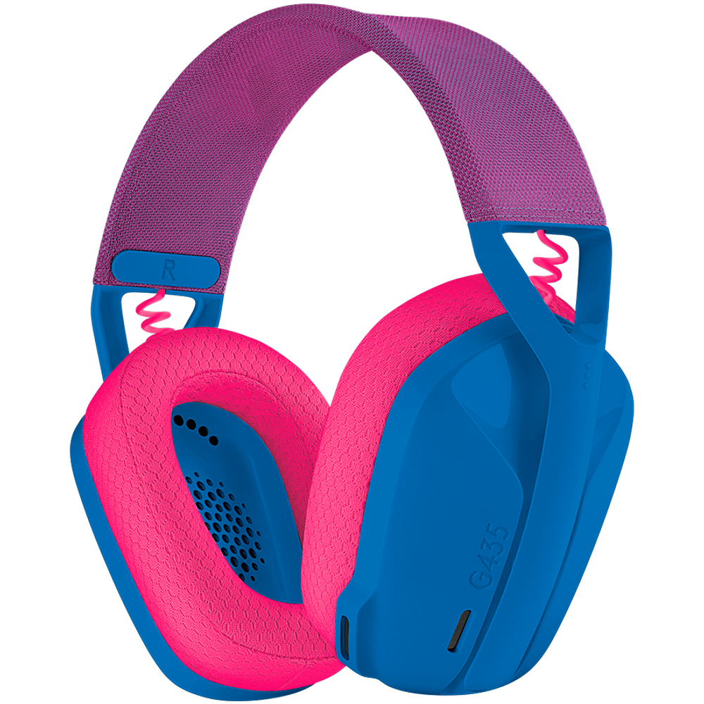 LOGITECH G435 LIGHTSPEED Wireless Gaming slušalice, plave slika 1