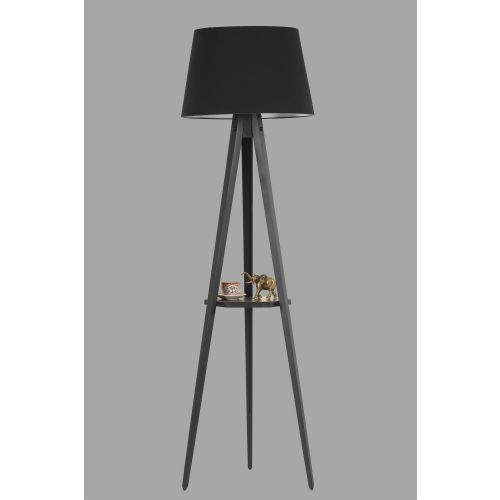 Podna lampa sa policom 8746-4 Black slika 2