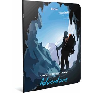 ADVENTURE BILJEŽNICA A4  CRTE