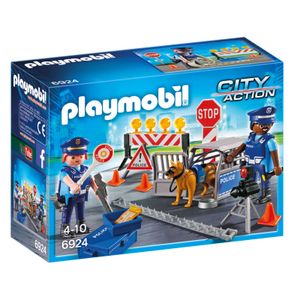 PLAYMOBIL POLICIJSKA BLOKADA 6924