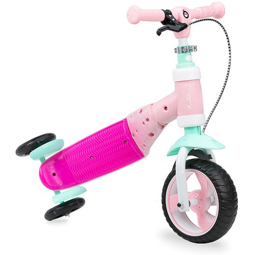 MoMi ELIOS balans bicikl &amp; romobil, pink slika 15
