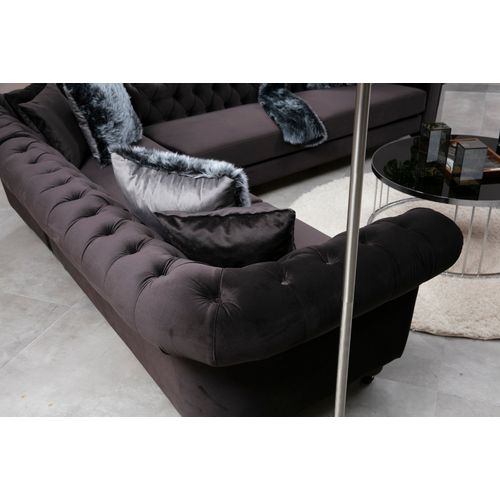 Atelier Del Sofa Kutna garnitura BOGART CORNER, lijeva, smeđa, Bogart Corner Left L2-C-3R Brown slika 3