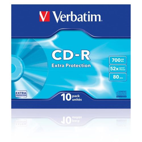 Verbatim CD-R 700MB 52X 10PK (43415) slika 2