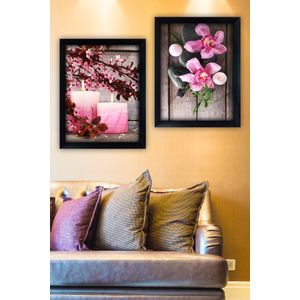 SYC7436502415401 Multicolor Decorative Framed Painting (2 Pieces)