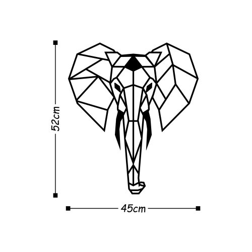 Wallity Zidna dekoracija SLON 1, Elephant slika 3